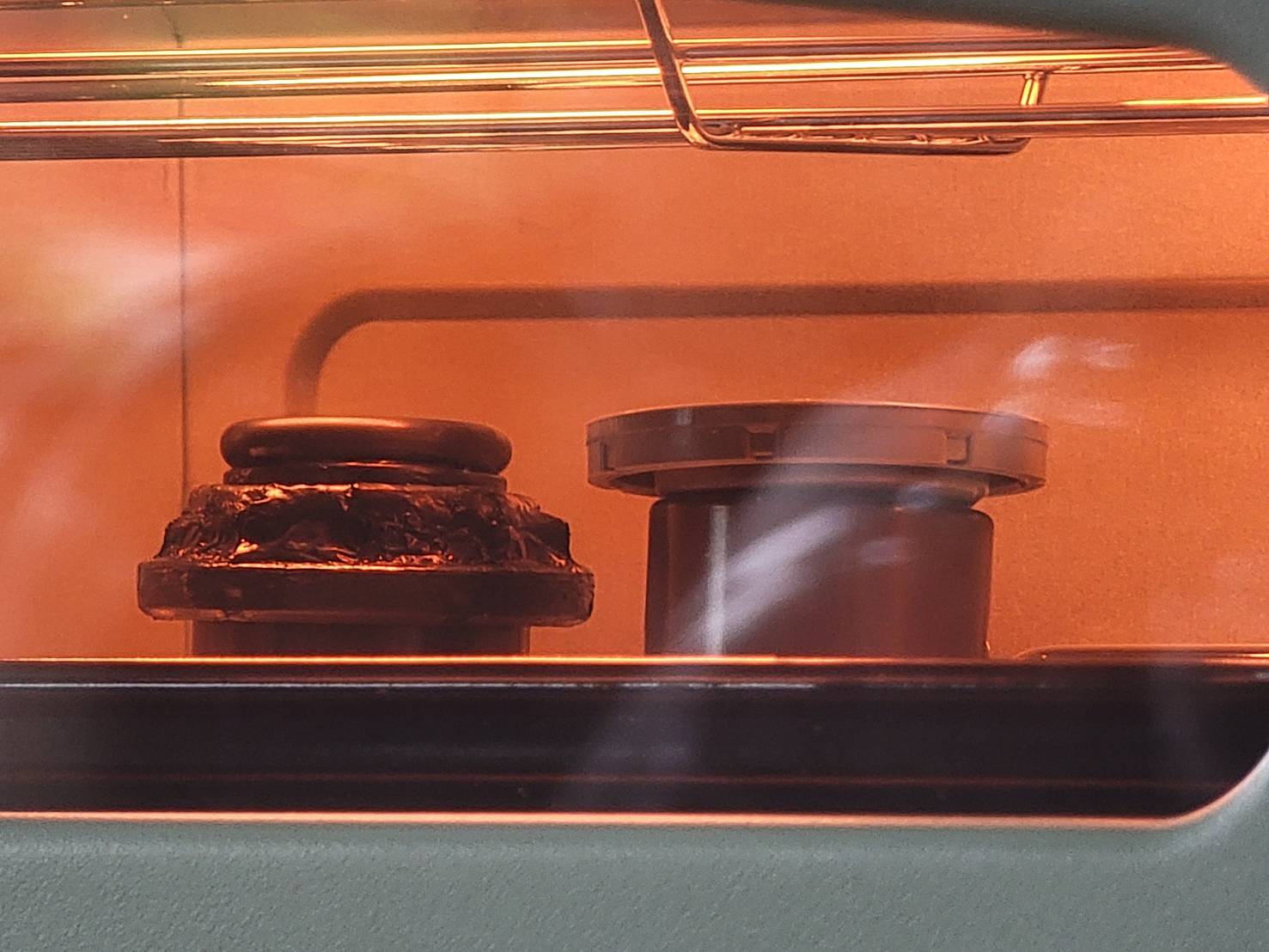 An oven to heat test the rubber dust boots and BCB silicone high-temp dust boots